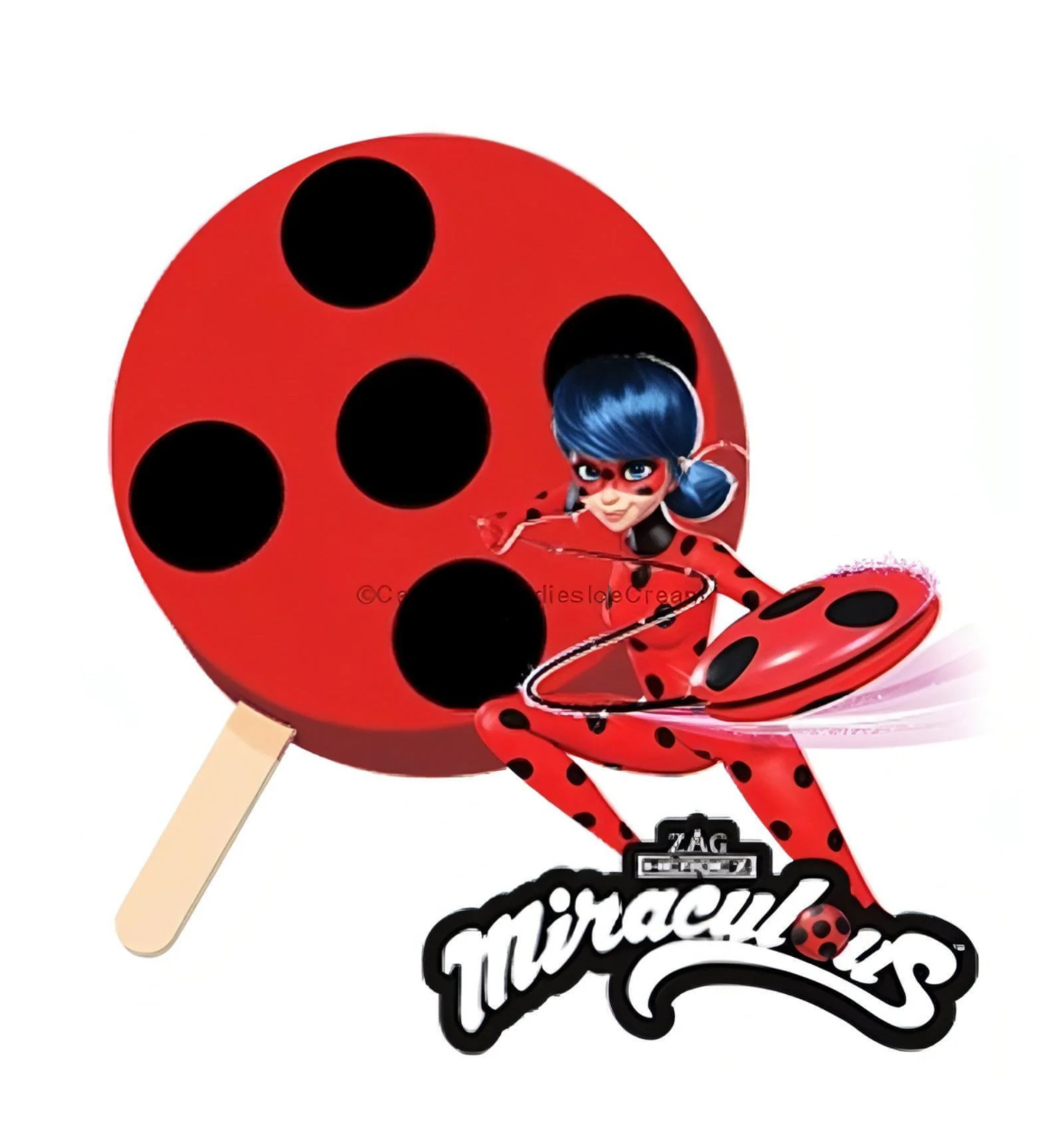 Miraculous Ladybug Ice Cream