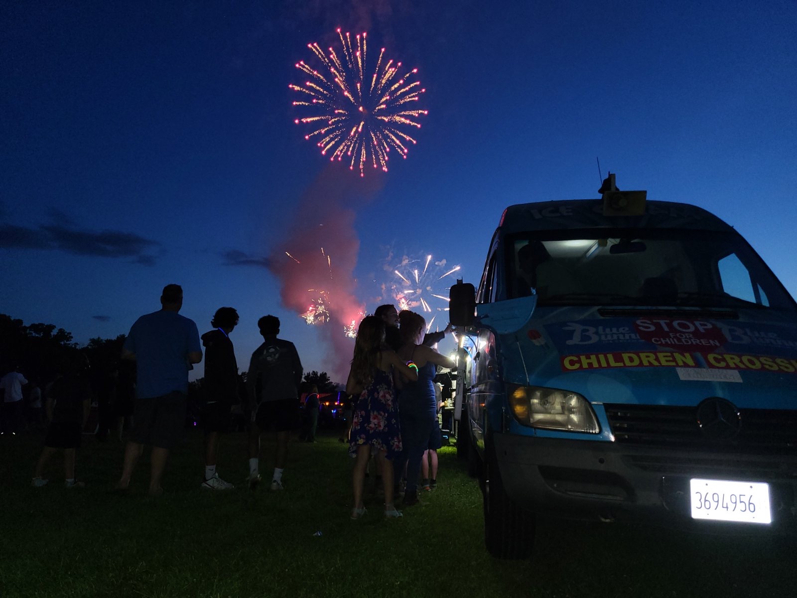 Ice Cream Paradise truck bringing joy to families