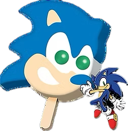 Sonic the Hedgehog Ice Cream